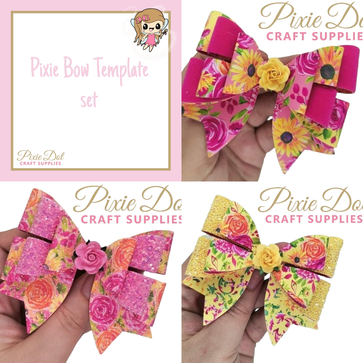 Pixie Bow Template – Pixie Dot Craft Supplies