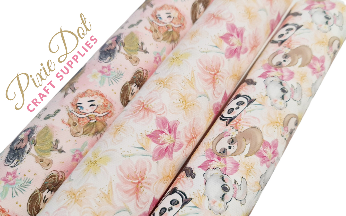 Summer Tropical Printed Fabric Bundle – Pixie Dot Craft Supplies