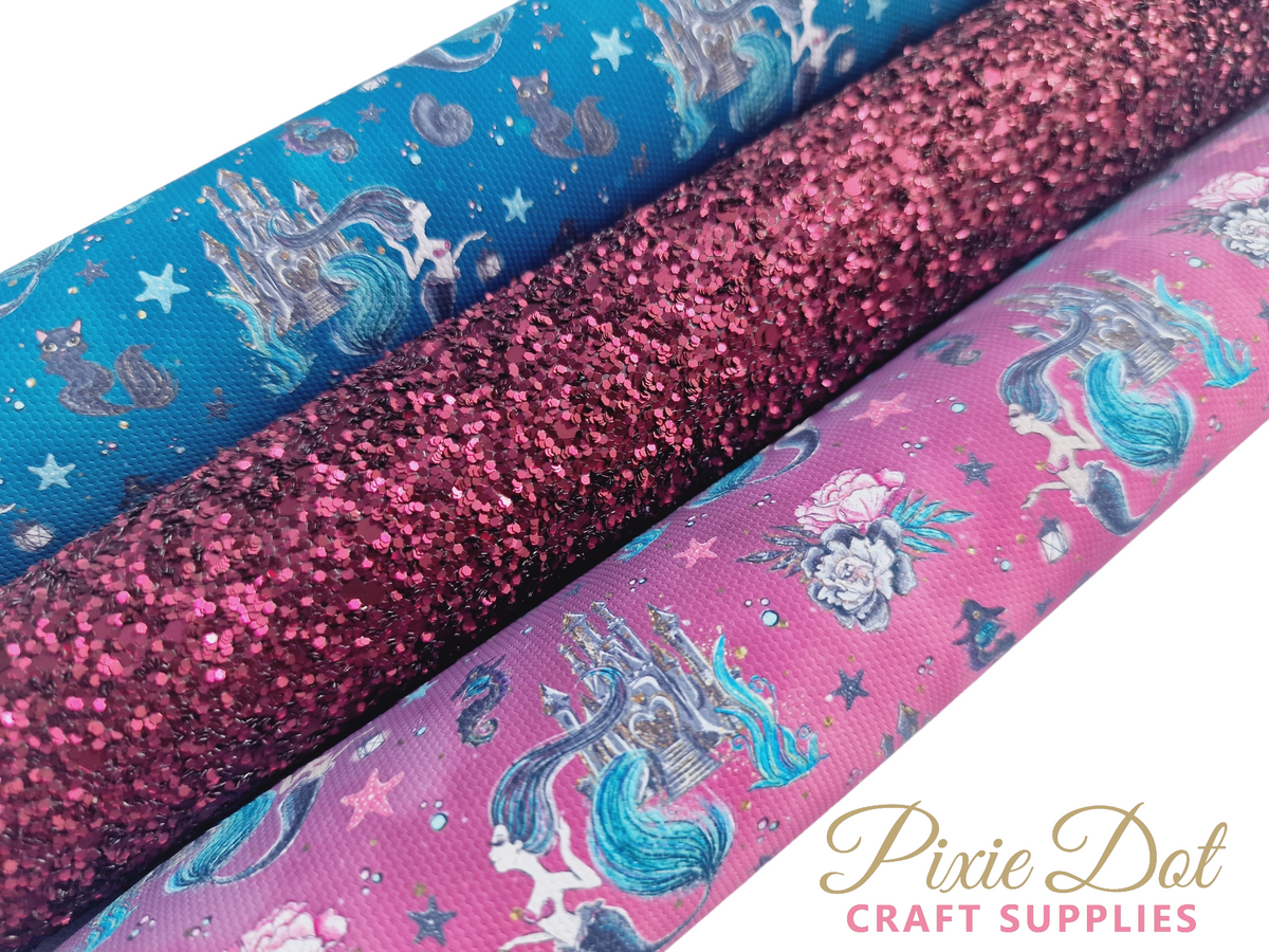 Fiver Mermaid Matte Pink Bundle – Pixie Dot Craft Supplies