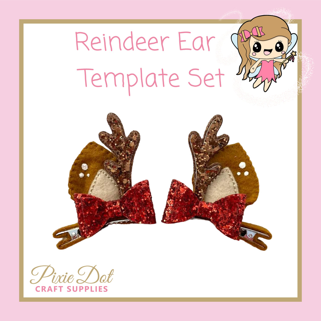 Reindeer Ear Template Set