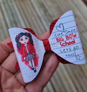 School Girl Cute Shoes Loops (x5)