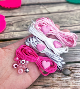 8m (2mm width) Pink Doll Cord Bundle