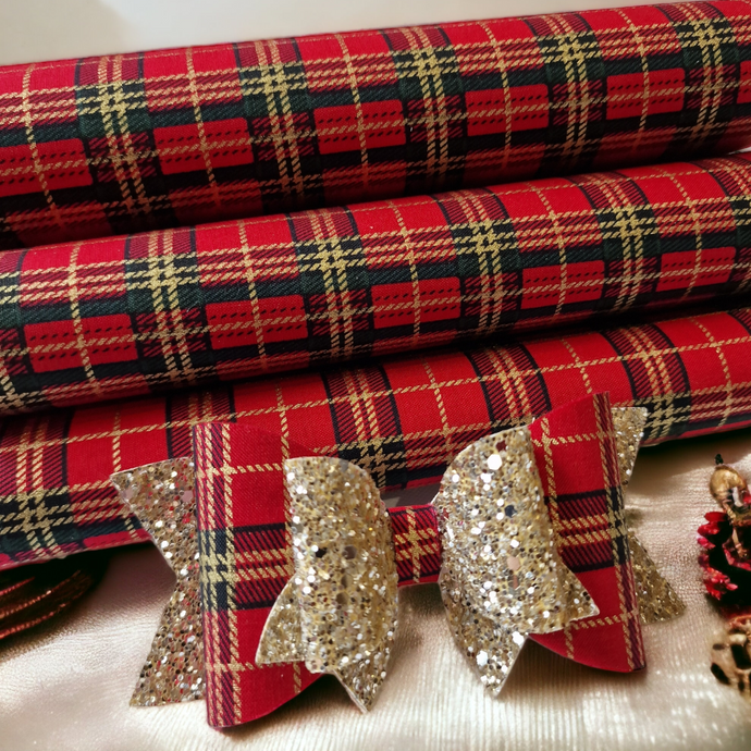 PRE-ORDER - Tartan Felt Back 20x 29cm (approx)