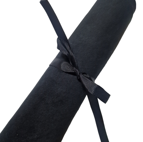 Black Velvet Fabric (130cm x 20cm)