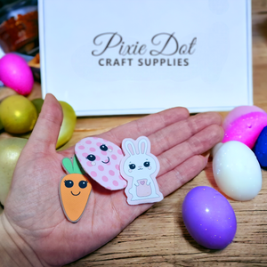 Easter Pre printed,Cut your own Snap Clip covers
