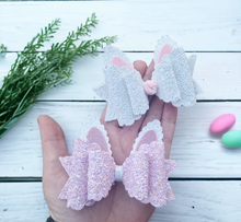 Bunny Ear Scalloped Dottie Bow (SVG, PDF, Silhouette Studio)