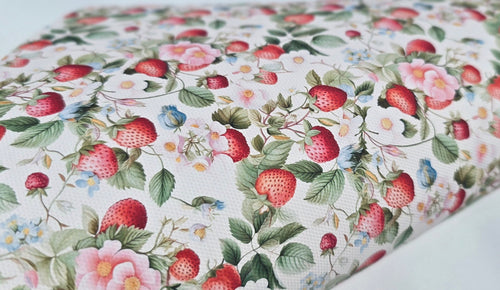 Strawberry and Flowers