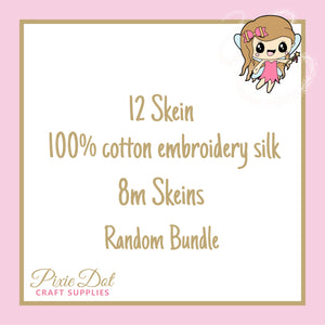 Embroidery Skein Bundle (12)