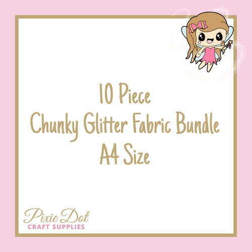 10 Piece Random Chunky Glitter Bundle