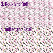 Rock and Roll Fabric - 4 to choose from