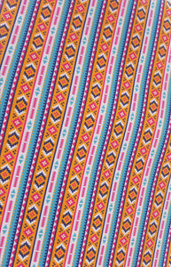 Summer Aztec Theme Bow Fabric - (3 to choose from)