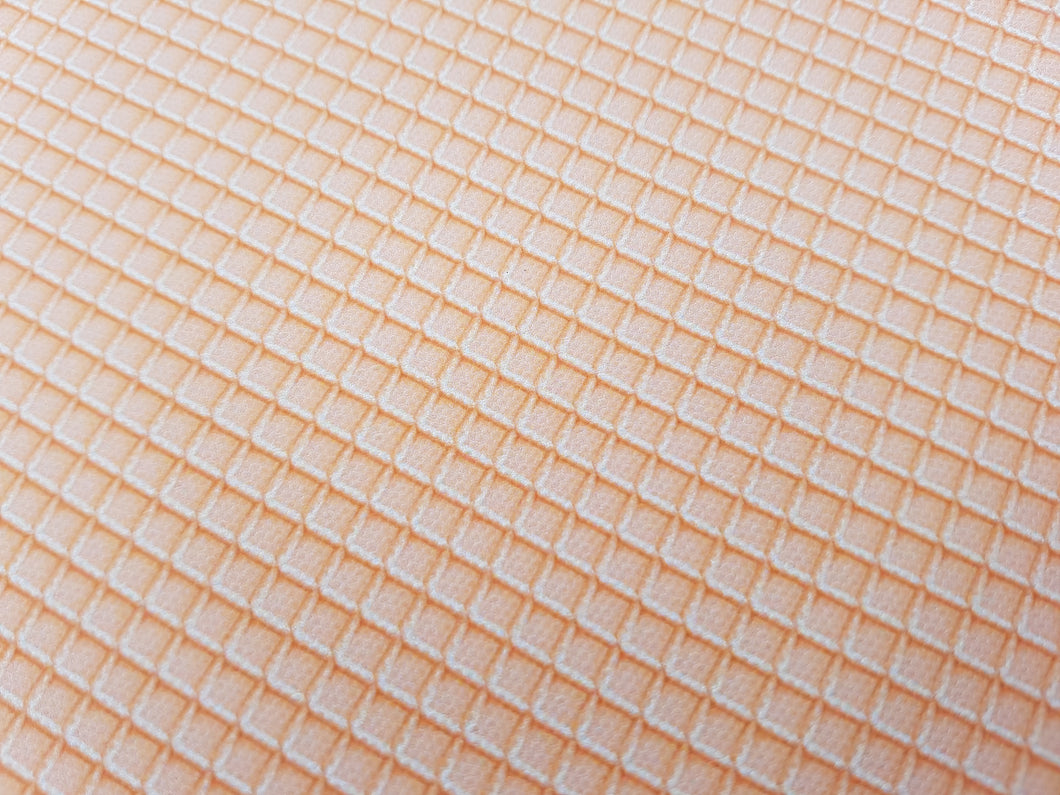 Wafer/cone printed fabric