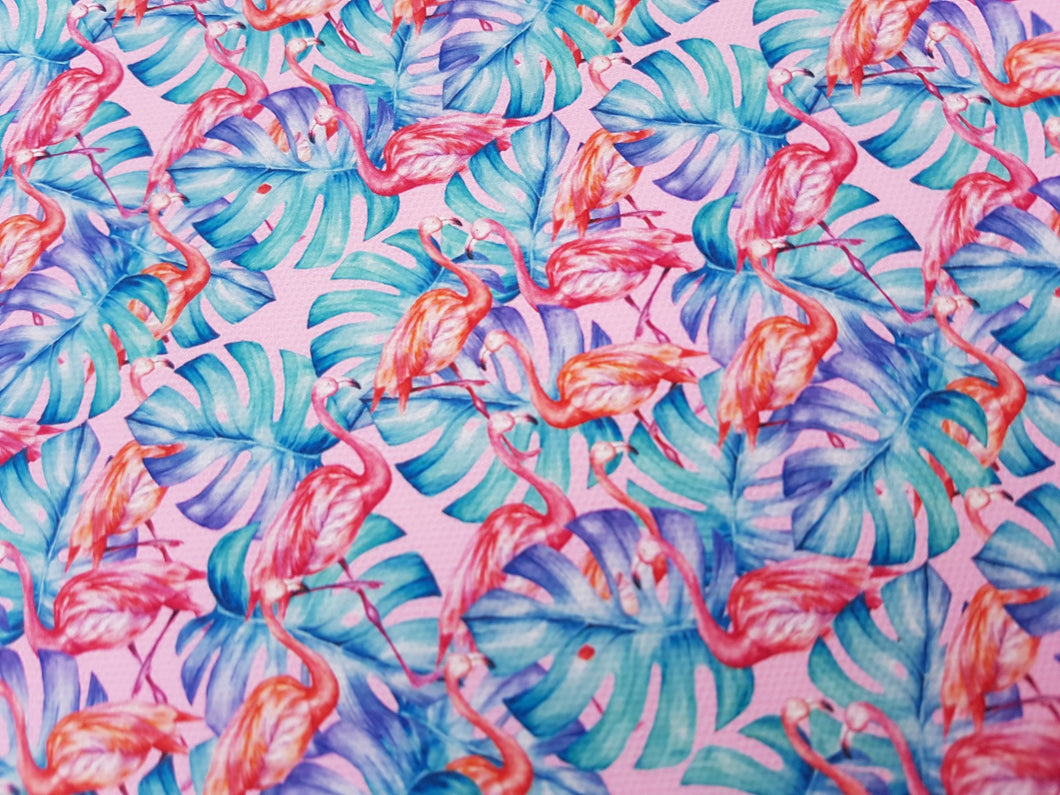 Flamingo Leaf Fabrics