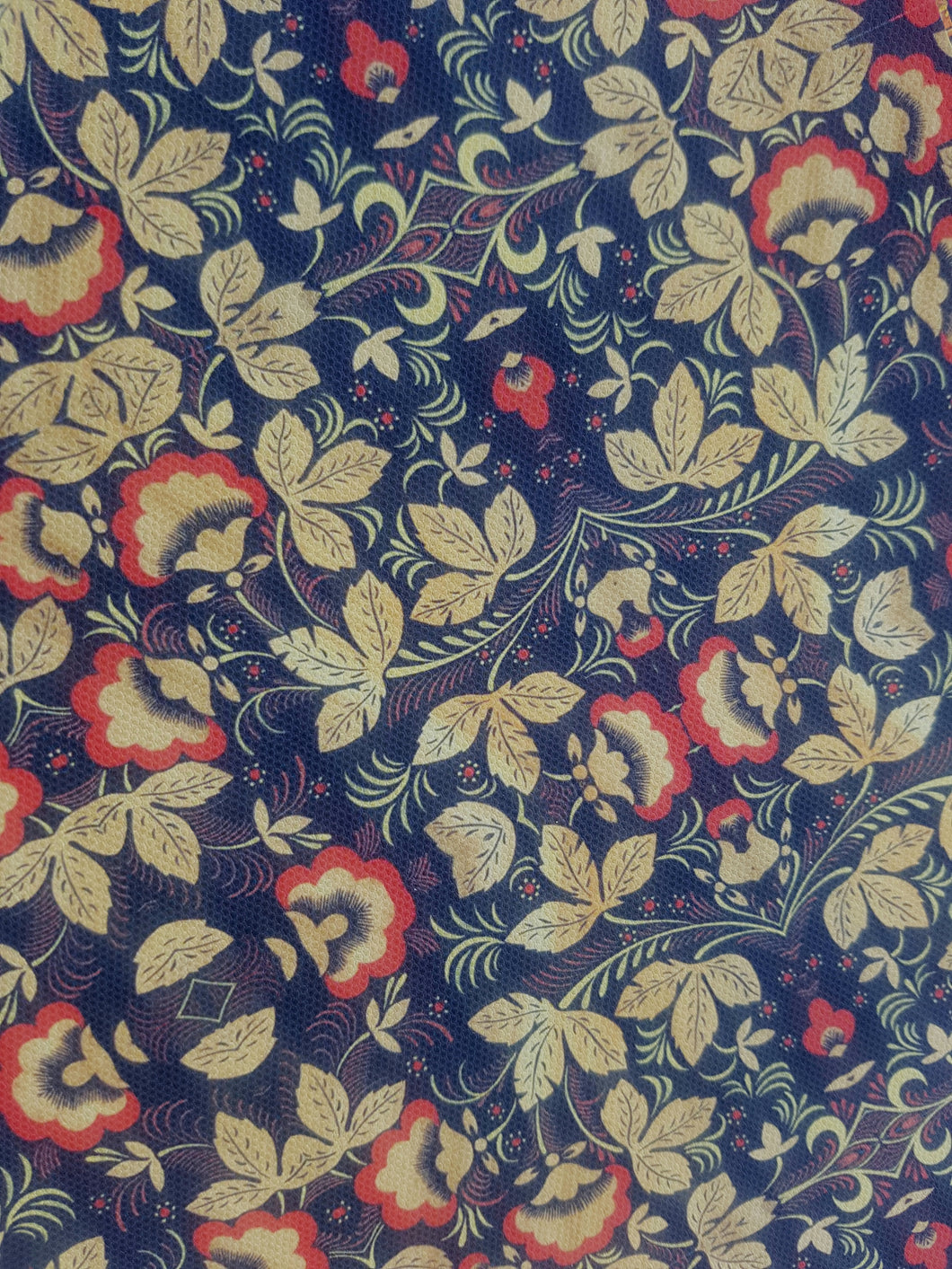 Russian Flower Fabric 20cm x 28cm