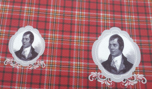 Burns Night Printed Fabric