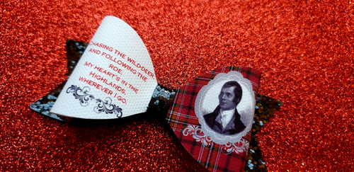 Burns Night Printed Fabric