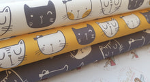 Cat Printed Bow Fabric (3 to choose from)