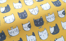 Cat Printed Bow Fabric (3 to choose from)