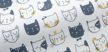 Cat Printed Bow Fabric (3 to choose from)