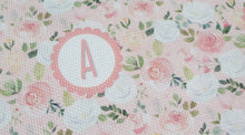 Pink and White Rose Alphabet