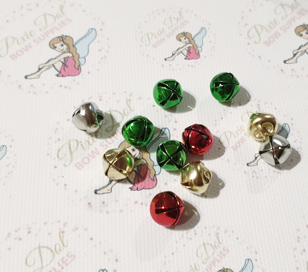 8mm Mixed Christmas Bells