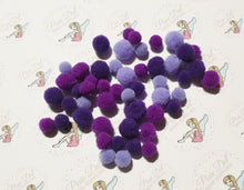 50 x Mini Pom Poms (9 shades to choose from)