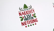 On the Naughty List & I regret nothing