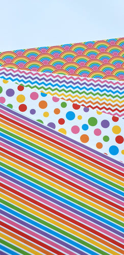 Rainbow Patterns (4 to choose from) 412