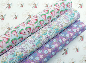 Lollipops ( 3 fabrics to choose from )