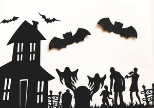 Halloween Photo Display Sheets