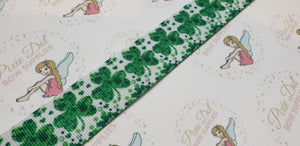 25mm Shamrock Grosgrain Ribbon