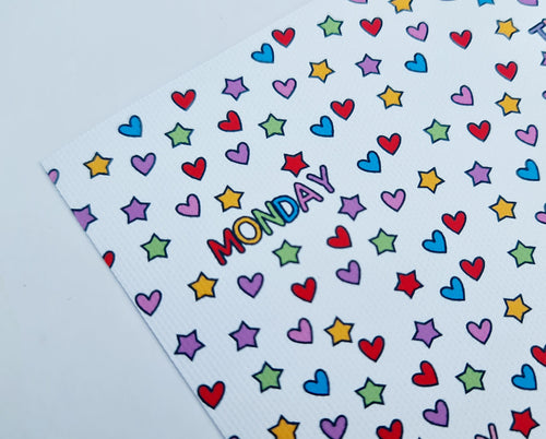 Rainbow days of the week