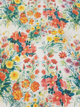 Summer floral A4 Printed Fabric