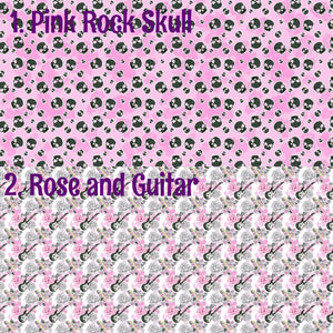 Rock and Roll Fabric - 4 to choose from