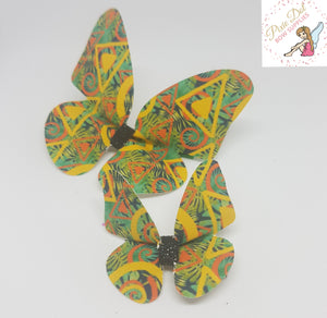 A4 African Printed Bow Fabric (3 to choose from)
