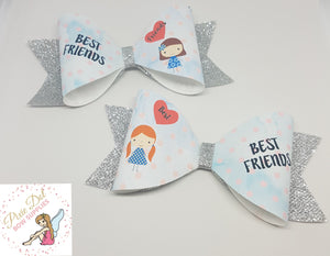 A4 Best Friends Girls Fabric