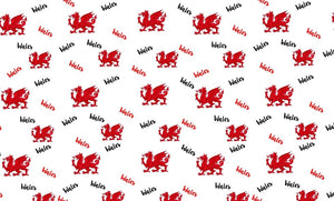 Wales A4 printed fabric (2 to choose from)