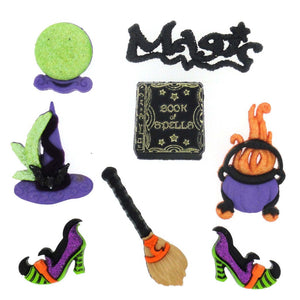 Witches Spell - Dress it up buttons