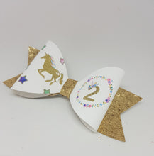 Age Unicorn Bow Fabric/Star unicorn bow fabric