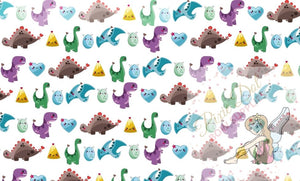 A4 Cute Dinosaur Fabric