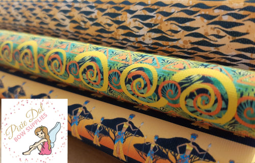 A4 African Printed Bow Fabric (3 to choose from)