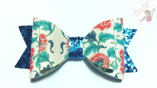 Oriental Flower printed fabric