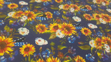 Sunflower Printed Fabric