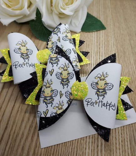 Bee Happy Printed Fabric