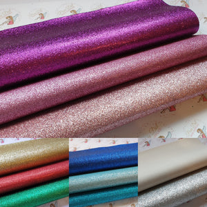 A4 Fine Glitter Leatherette