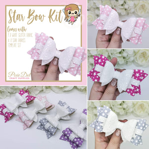 Star Bow Kit (available in 2 fabric sizes)