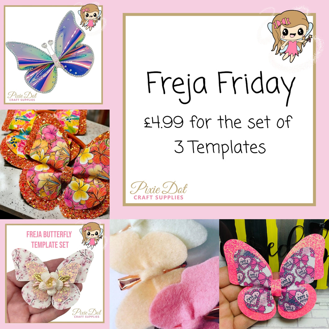 Freja Friday 3 piece template ser