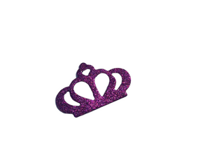 Glitter crown embellishments  (sold individually)