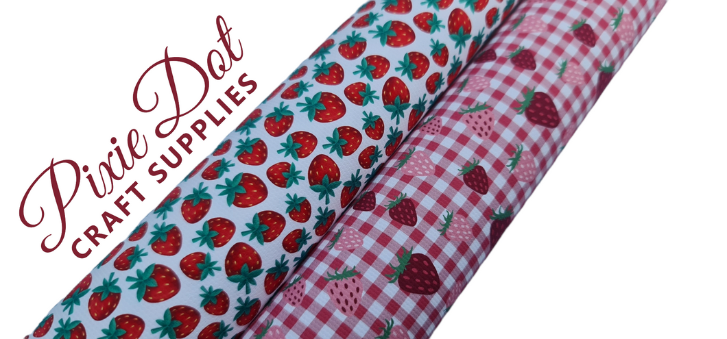 Strawberry fabric