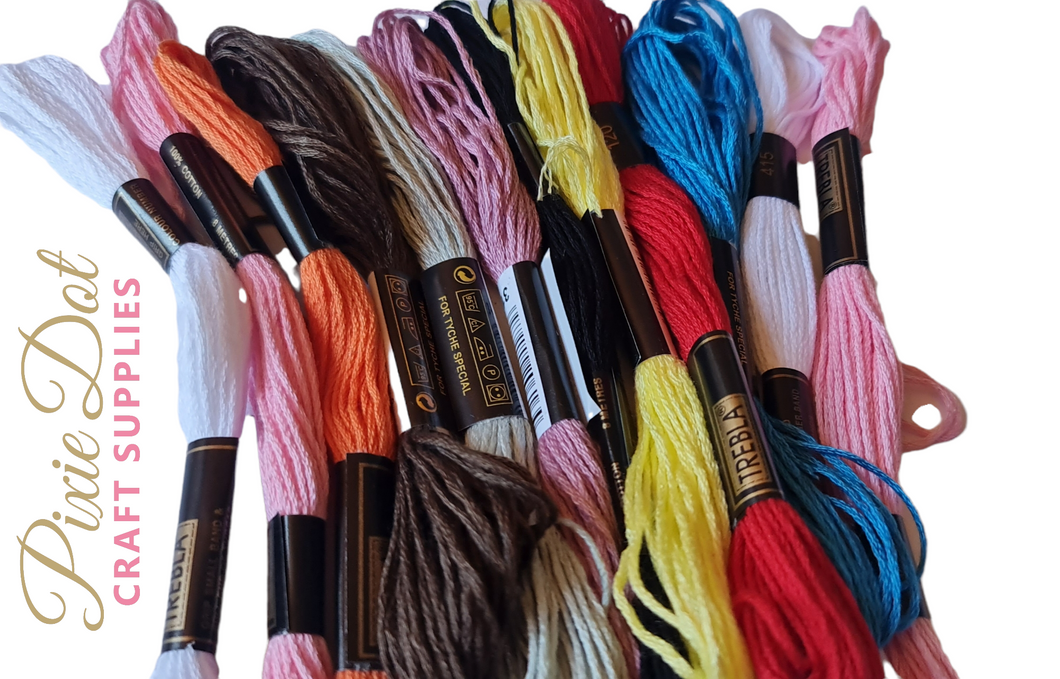 Embroidery Skein Bundle (12)